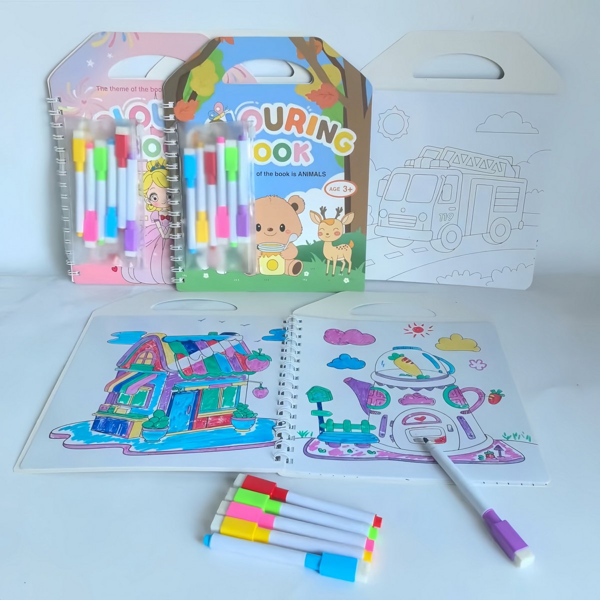Copic Marker Sketch - 1 Set 16 Pagine Colorbook 1