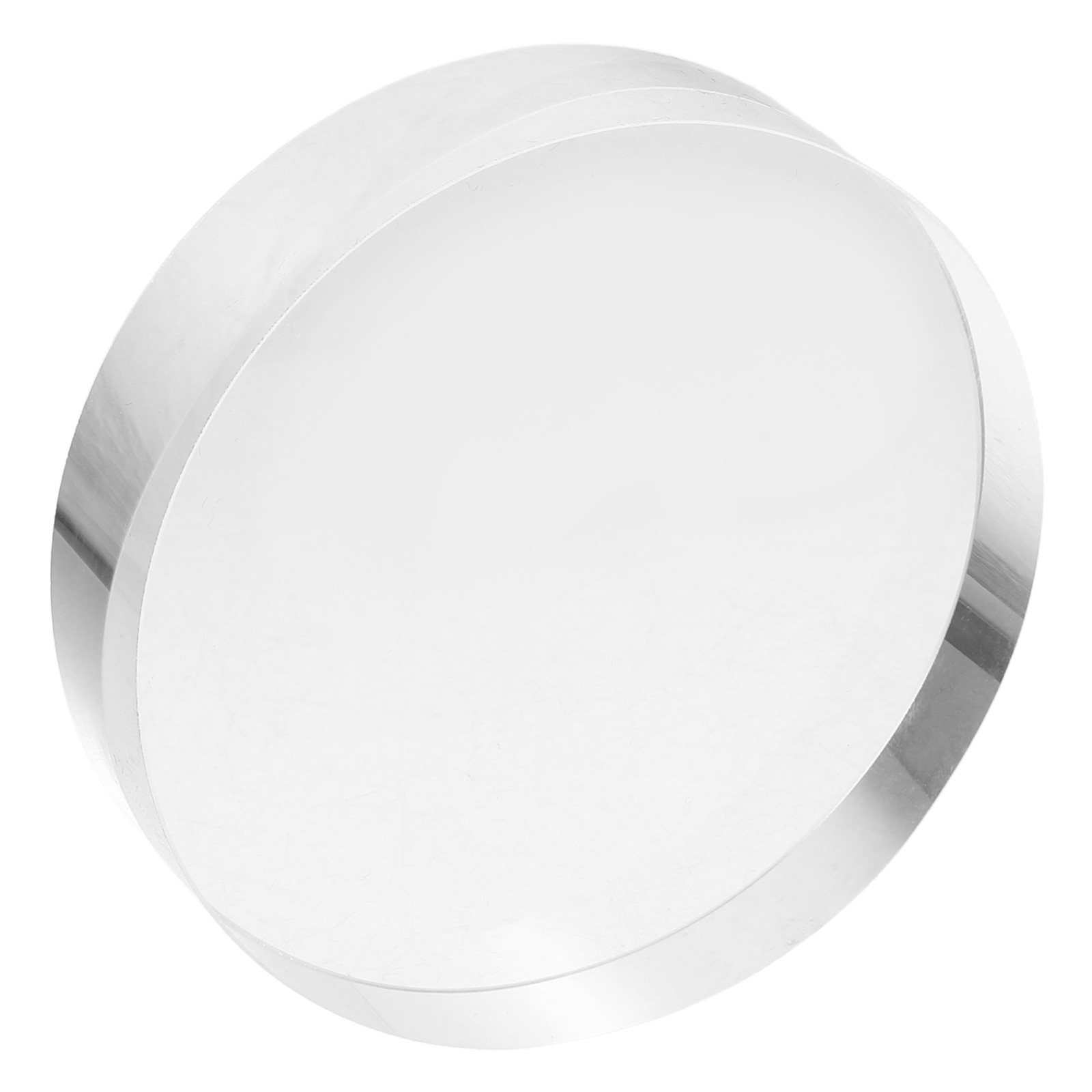 Paper Weight Crystal - Fermacarte Rotondo in Cristallo Trasparente, Elegante