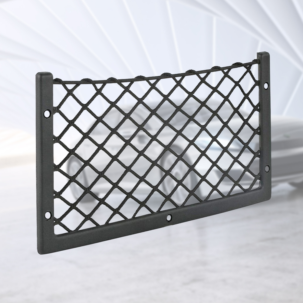Magazine Holder Rack - Rete portaoggetti elastica per schienale auto,