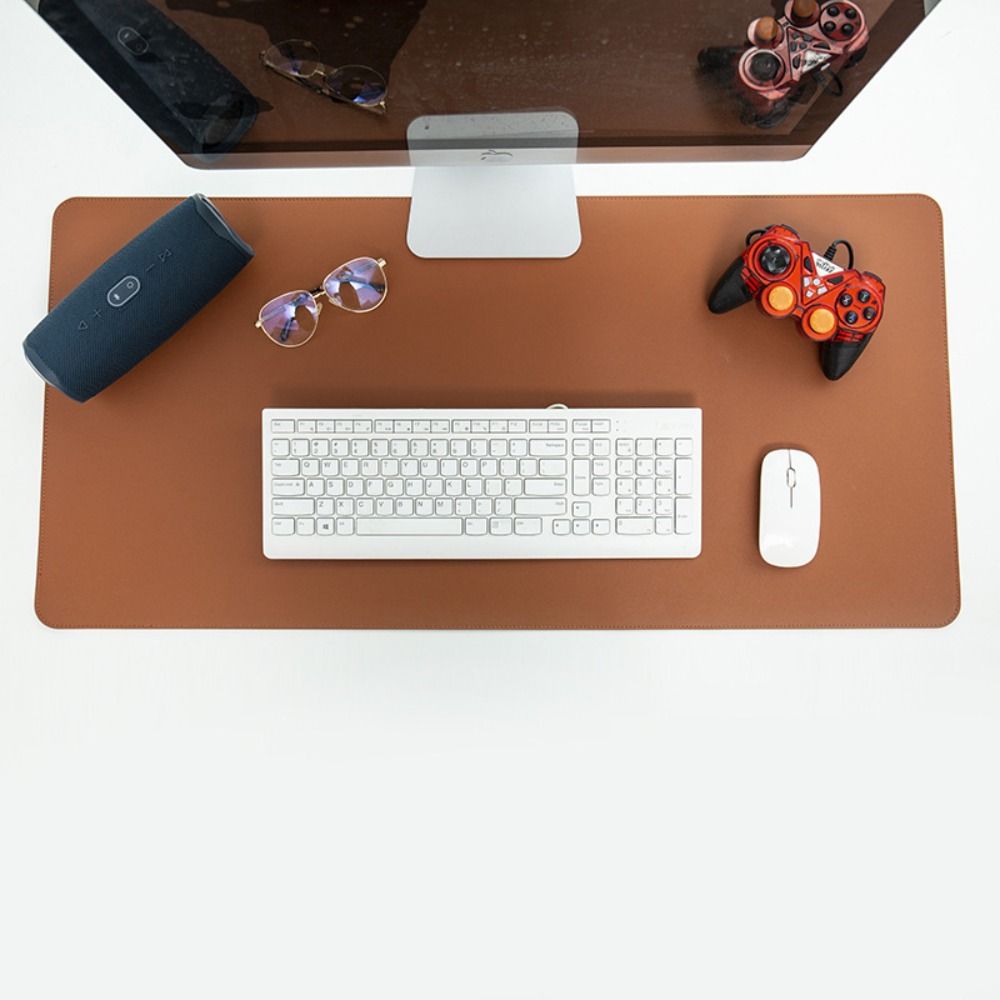 Tappetino per tastiera in pell - Leather Desk Pad recensione e prezzo