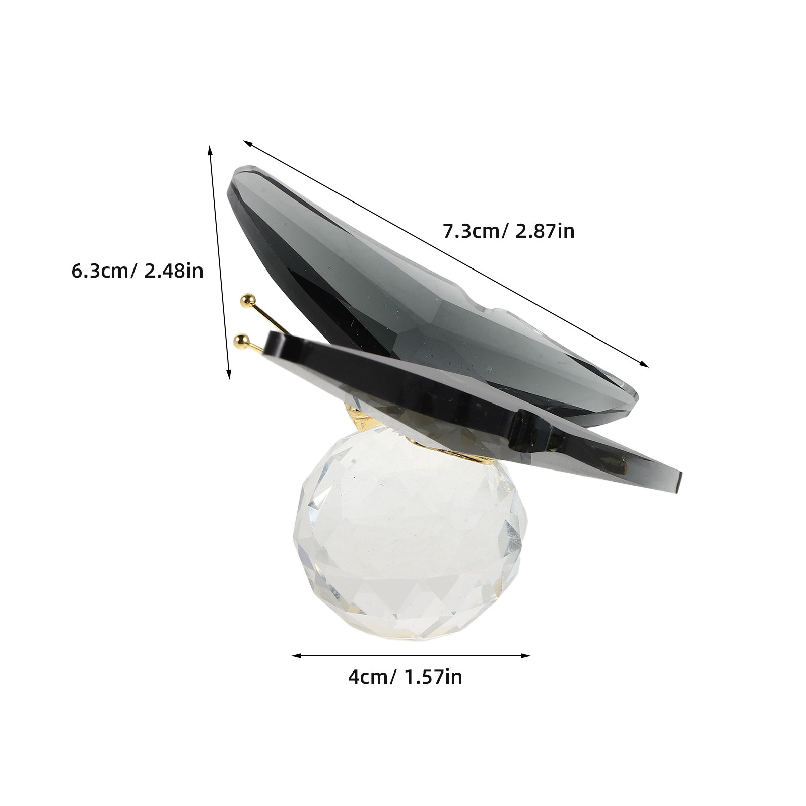 Fermacarte a forma di farfalla - Paper Weight Crystal recensione e prezzo