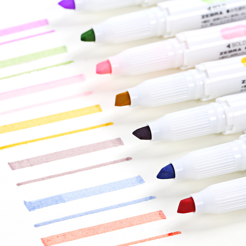 Giappone ZEBRA WKT7 Nuovo Mild - Zebra Pen Mildliner recensione e prezzo