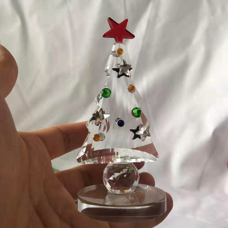 Crystal Christmas Tree Figurin - Paper Weight Crystal recensione e prezzo