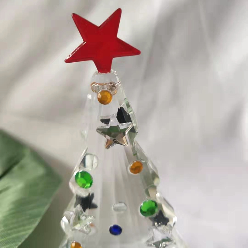 Crystal Christmas Tree Figurin - Paper Weight Crystal recensione e prezzo