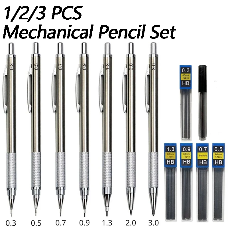 1/2/3 PCS Matite da disegno in - Mechanical Pencil 0.3 recensione e prezzo